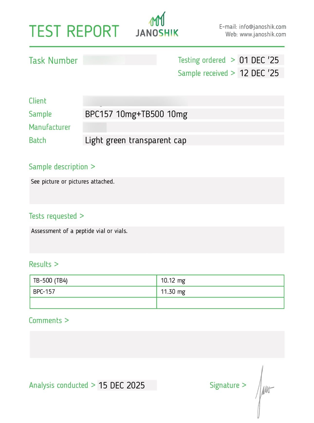 BPC-157 + TB-500 Mix 10mg - Image 2